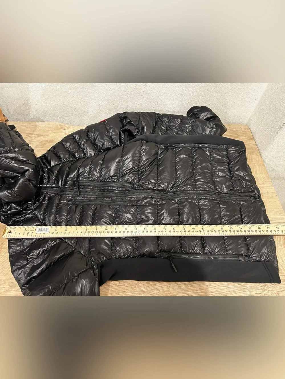 NWT Canada Goose Men's Hybridge Lite Hoodie Jacket Noir, Size S, Retail $850